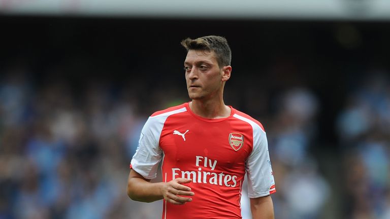 Mesut Ozil: Has received the backing of Arsenal manager Arsene Wenger