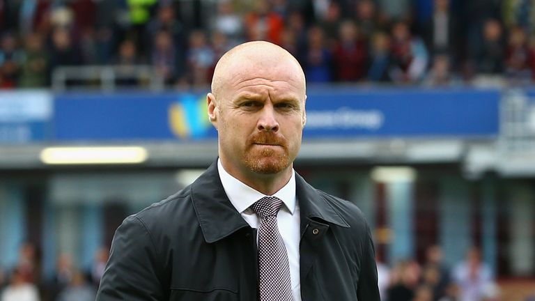 BURNLEY, ENGLAND - SEPTEMBER 20:  Burnley Manager Sean Dyche looks on prior to the Barclays Premier League match between Burnley and Sunderland at Turf Moo