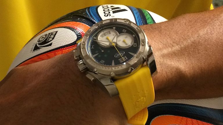 Parmigiani watch handed out during the World Cup in Brazil