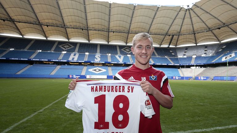 Lewis Holtby: Praised by Hamburg's Rafael van der Vaart