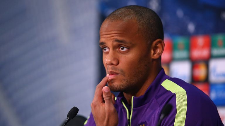 Vincent Kompany, Manchester City press conference ahead of Bayern Munich game