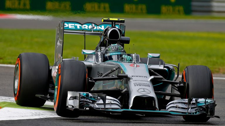 Nico Rosberg: Set the pace in Practice Two