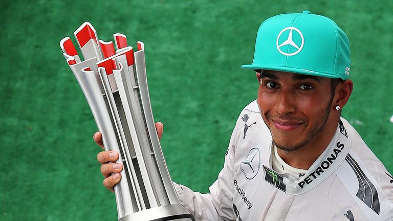 Lewis Hamilton won in Malaysia