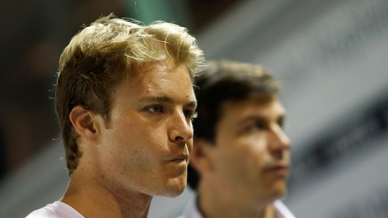 Nico Rosberg's face was telling after his retirement