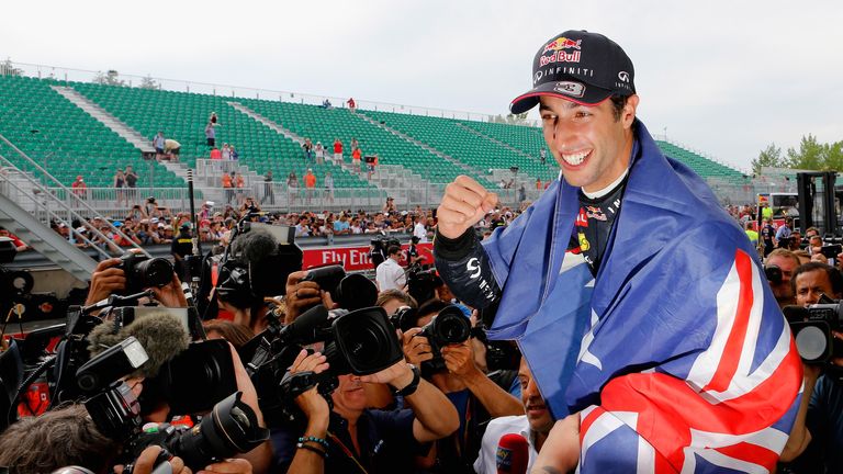 Canada saw a new race winner