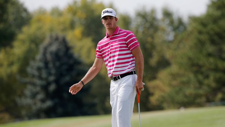 Morgan Hoffmann: Shot the round of the day with an eight-under 62