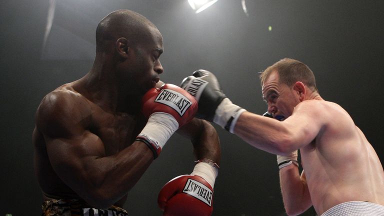 Jerome Wilson (left) in action against Henry Janes