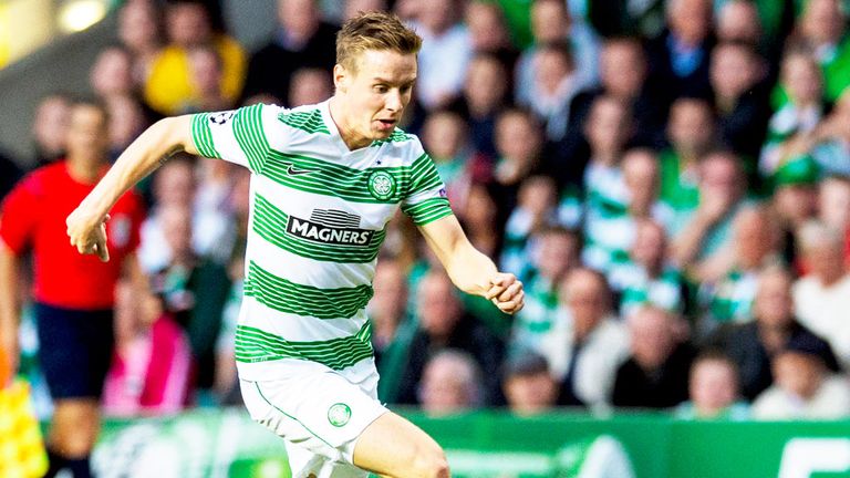 Stefan Johansen: Celtic midfielder suffered a heavy knock against Salzburg on Thursday