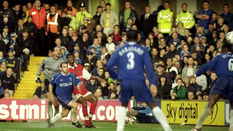 Nwankwo Kanu Arsenal Chelsea 1999