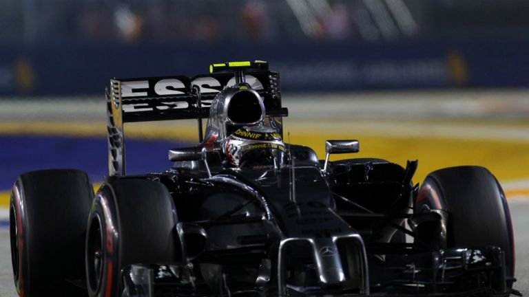 Kevin Magnussen in Singapore GP