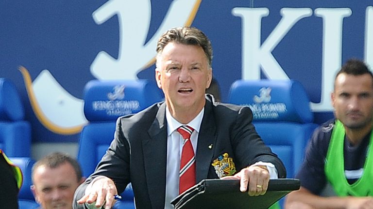 Manchester United manager Louis van Gaal 