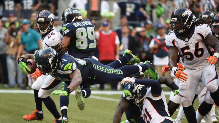 NFL: Marshawn Lynch guides Super Bowl champions Seattle Seahawks