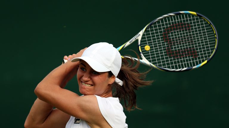 Monica Niculescu. Wimbledon 2014.