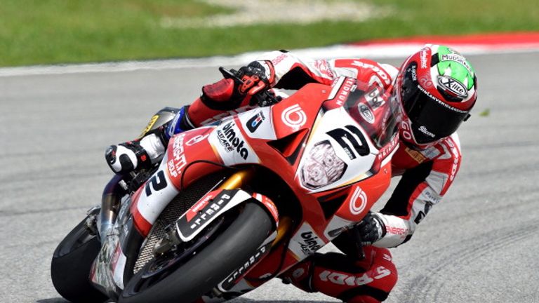 Christian Iddon: The English rider will start in pole position in Assen on Sunday. 