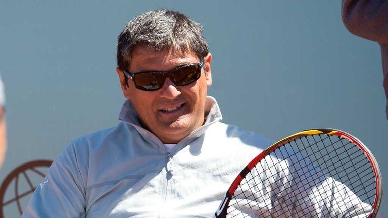 Toni Nadal, uncle of Rafa and his current coach