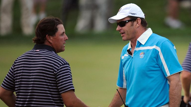 Nick Faldo has been critical of Phil Mickelson 