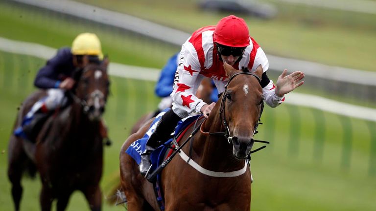 Custom Cut ridden by Daniel Tudhope wins the Shadwell Joel Stakes during day two of The Cambridgeshire Meeting at Newmarket Racecourse, Newmarket.