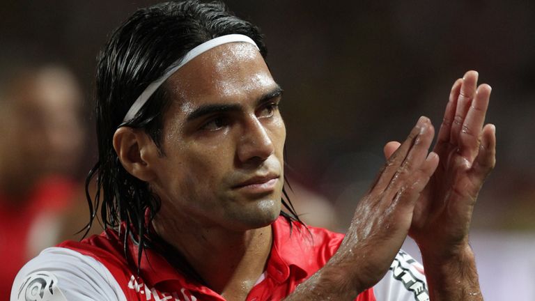 Monaco's Radamel Falcao 
