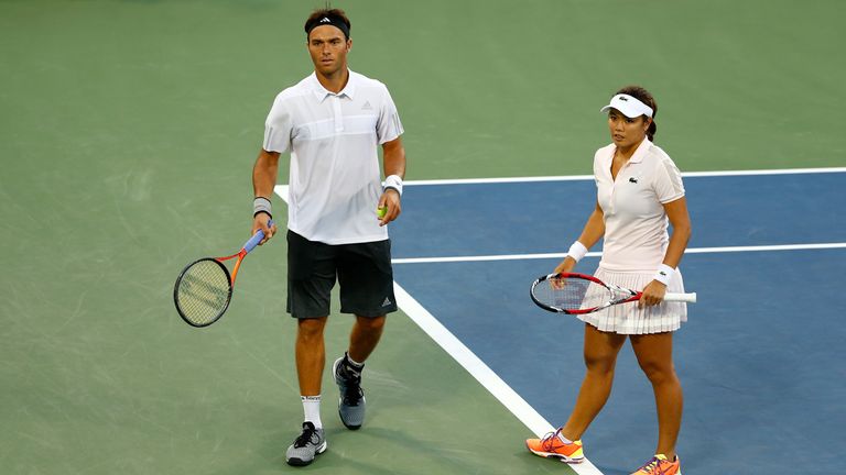 Ross Hutchins and Yung-Jan Chan at the US Open