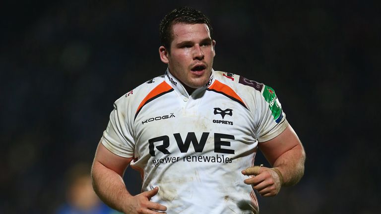 Ryan Bevington: Back for the Ospreys after a year out injured.