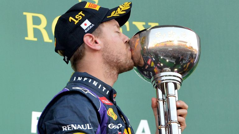 Sebastian Vettel: Winner in 2013