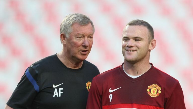 Sir Alex Ferguson and Wayne Rooney
