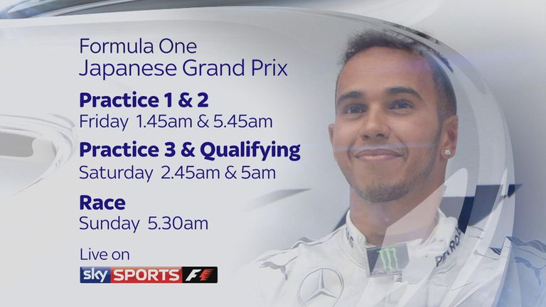 Japanese GP TV times