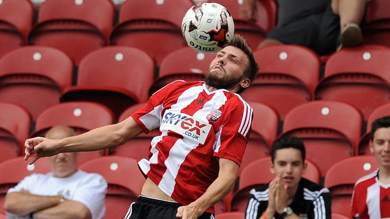 Brentford's Stuart Dallas is off to join up with the Northern Ireland squad