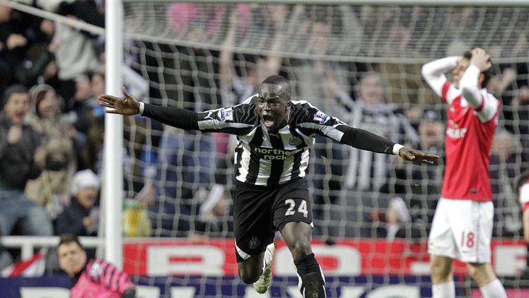 Cheick tiote Newcastle Arsenal 2011