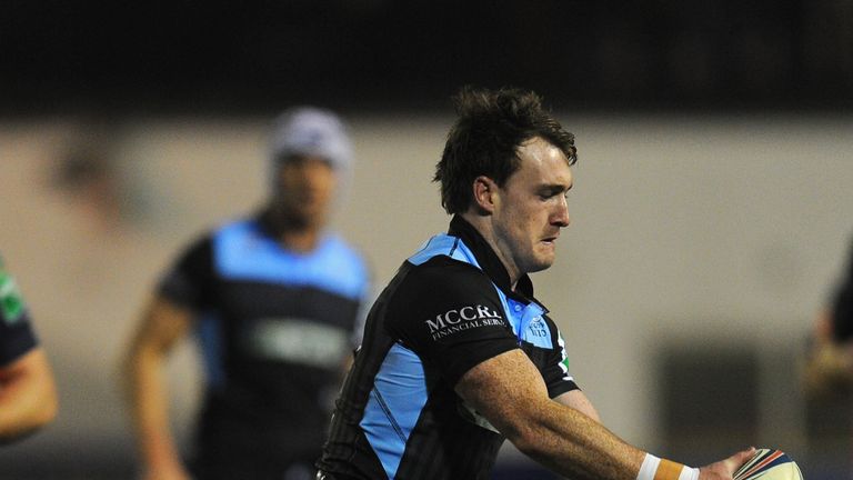 Stuart Hogg: Held his nerve to land a last-gasp penalty
