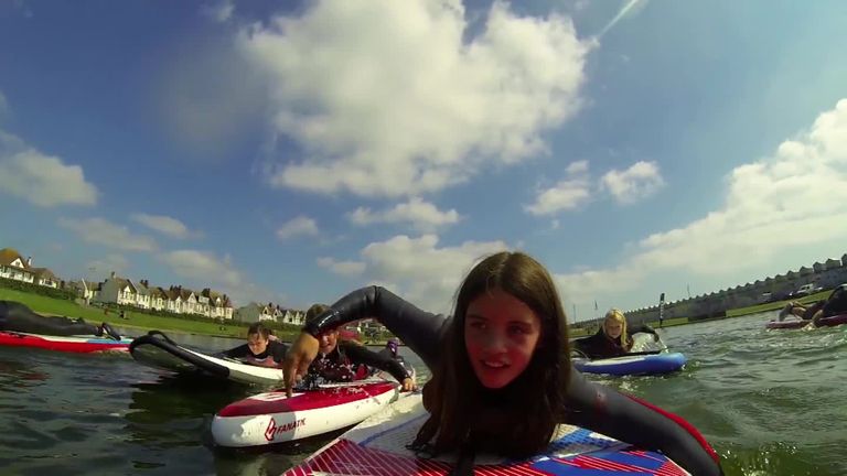 A crash course in paddle boarding