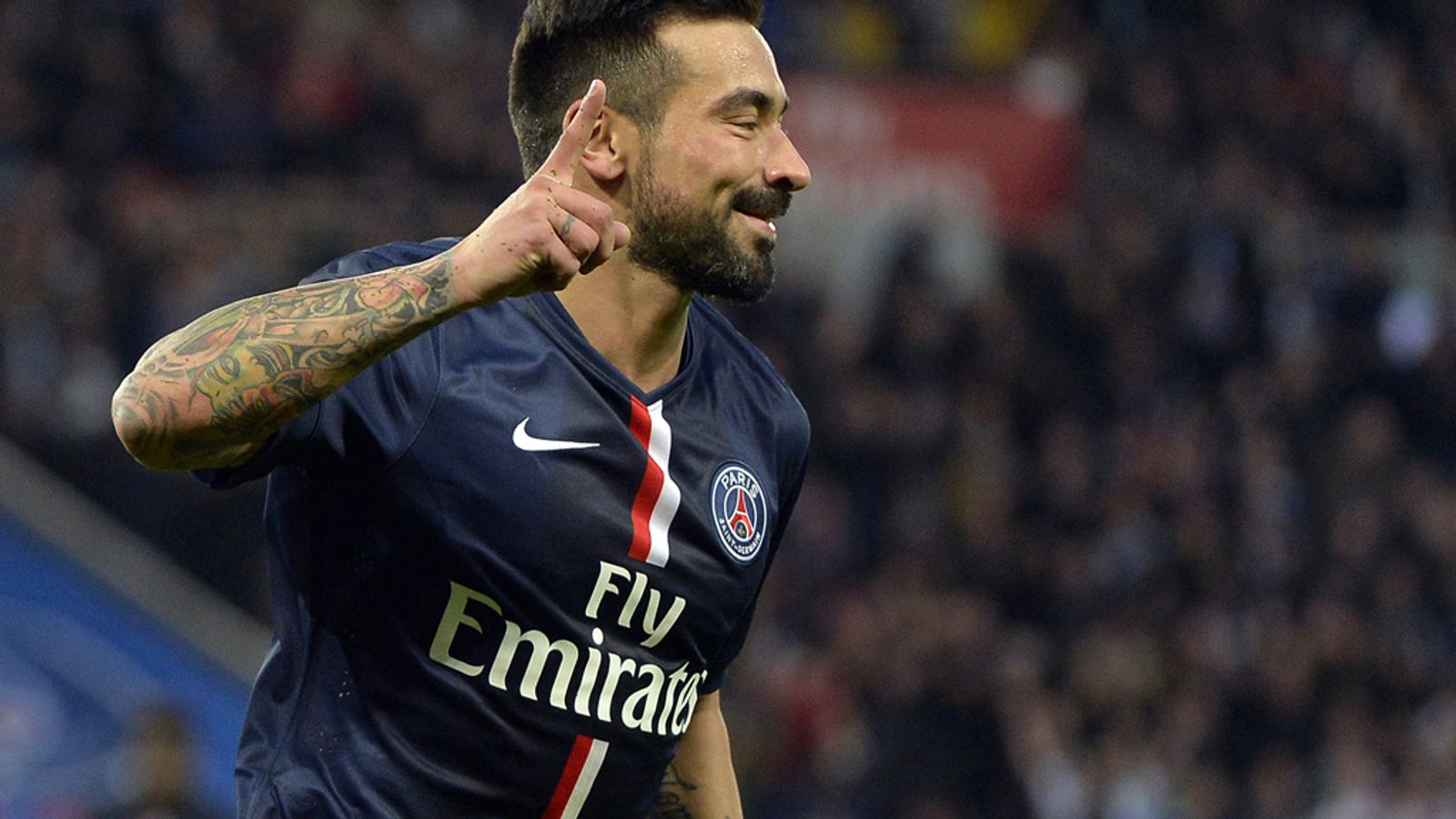 Ligue 1: Ezequiel Lavezzi goal enough to give PSG victory over Rennes and  keep up pressure on Lyon | Football News | Sky Sports, image size:1600x900