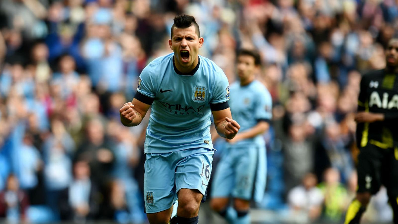 Premier League: Sergio Aguero hungry for more goals after breaking Manchester  City record | Football News | Sky Sports, image size:1600x900