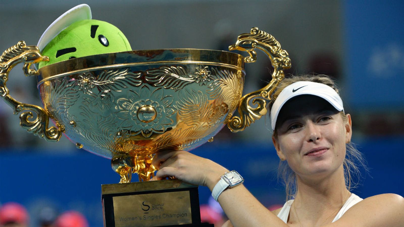 WTA China Open Maria Sharapova beats Petra Kvitova to seal her fourth