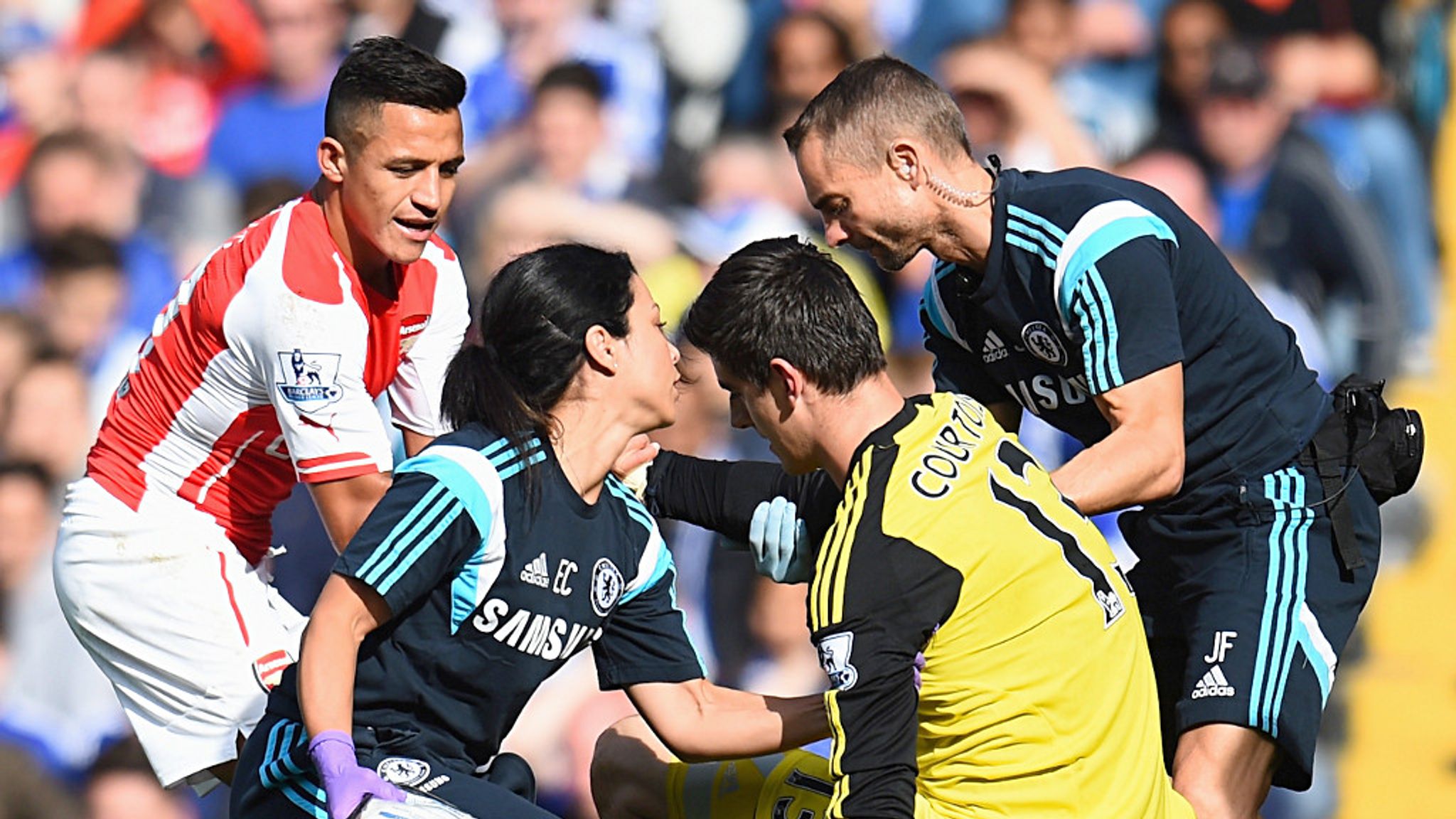 Real Madrid given positive Thibaut Courtois injury update