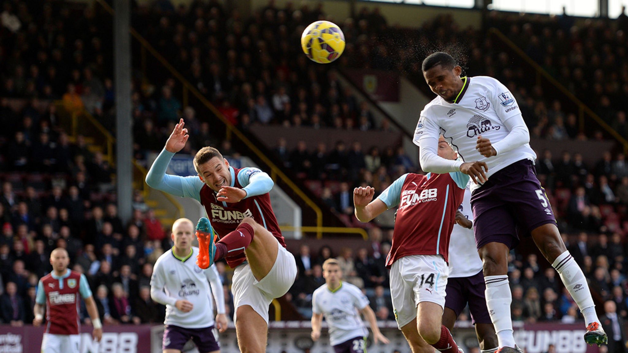 Burnley 1-3 Everton: Samuel Eto'o looks a good investment, says Jamie ...