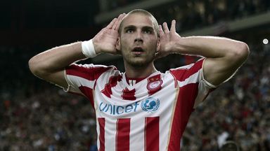 Image of Pajtim Kasami in action for Olympiakos