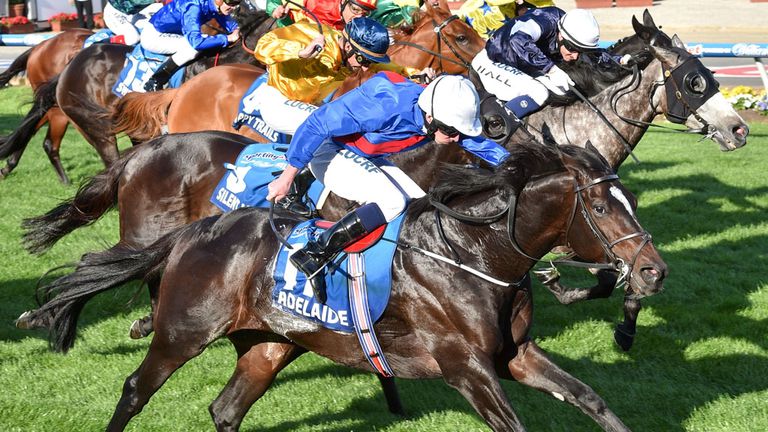 Adelaide defeats Fawkner in the Sportingbet Cox Plate during Cox Plate