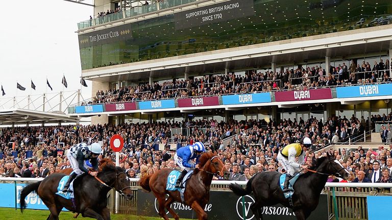 Berkshire wins the Darley Stakes at Newmarket