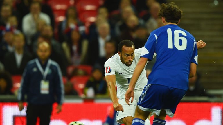 Andros Townsend was introduced from the bench and made it 4-0 to England