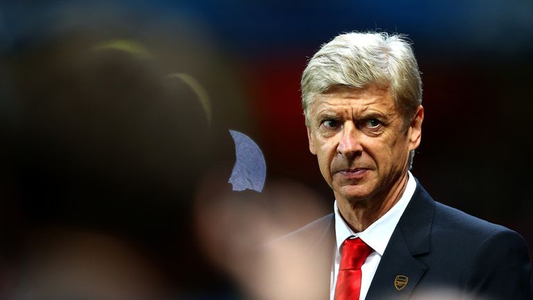 Arsene Wenger enters the Emirates to take on Galatasaray on the 18th anniversary of his arrival at Arsenal