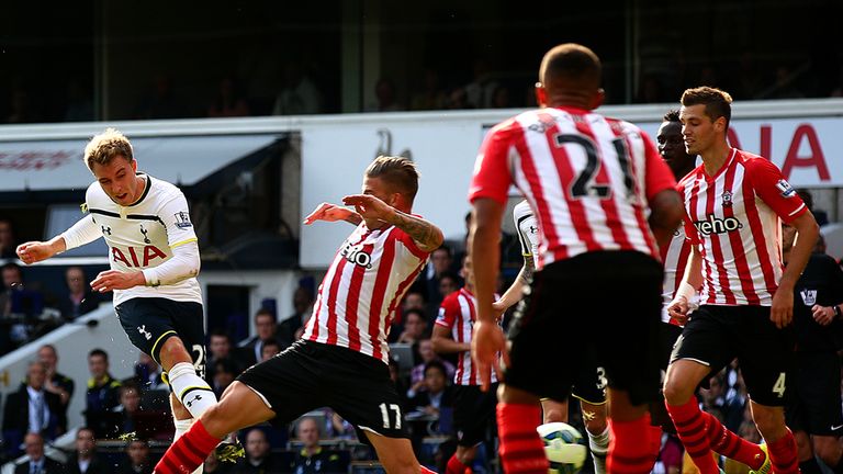 Christian Eriksen scores for Tottenham