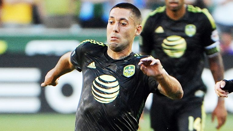 Clint Dempsey scored Seattle Sounders first goal in the 2-2 draw with LA Galaxy