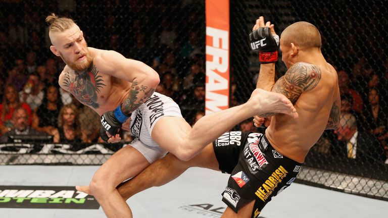 Conor McGregor beat Dustin Poirier in Las Vegas