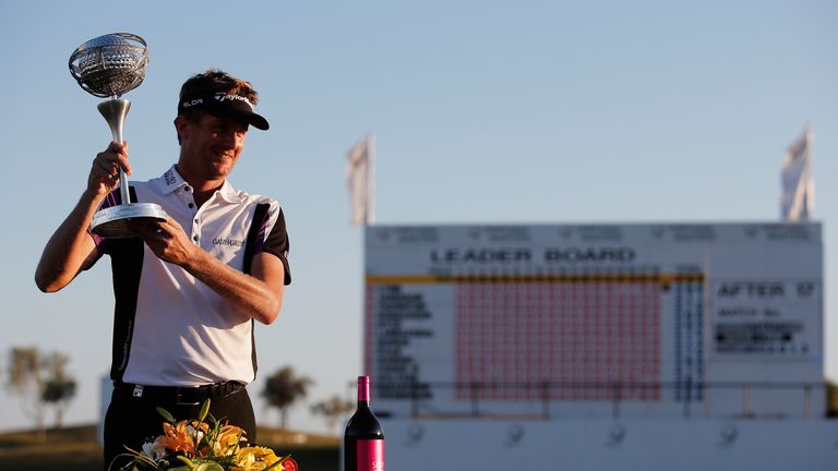 David Lynn celebrates victory last year