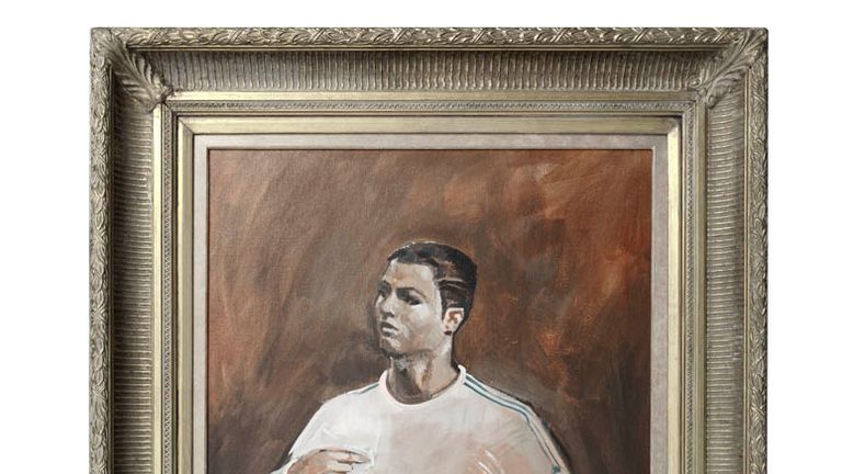 Ronaldo by John Myatt