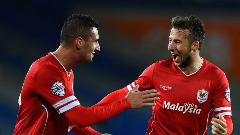 Federico Macheda Adam Le Fondre Cardiff City