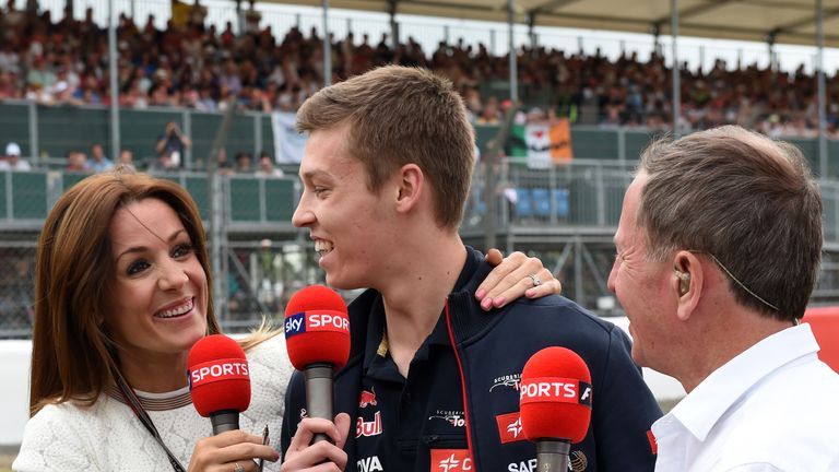 Daniil Kvyat: Honoured by Red Bull promotion 