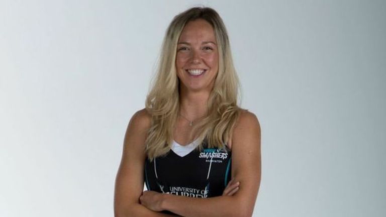 Gabby Adcock: Helped Surrey Smashers to a comprehensive 4-1 win at MK Badminton
