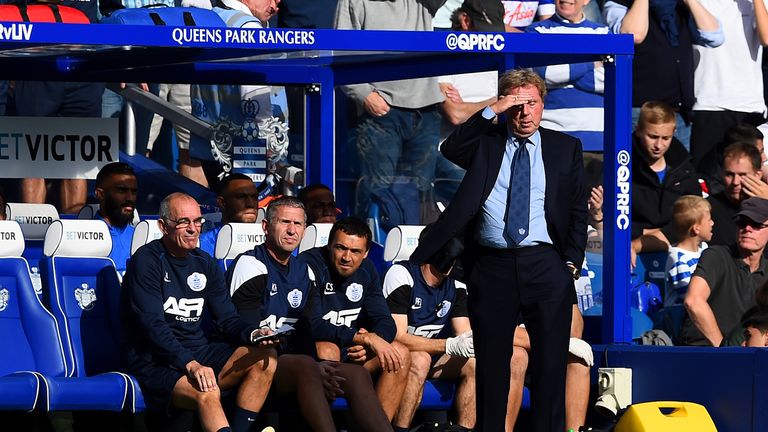 Harry Redknapp analyses play as QPR take the initiative and threaten Liverpool